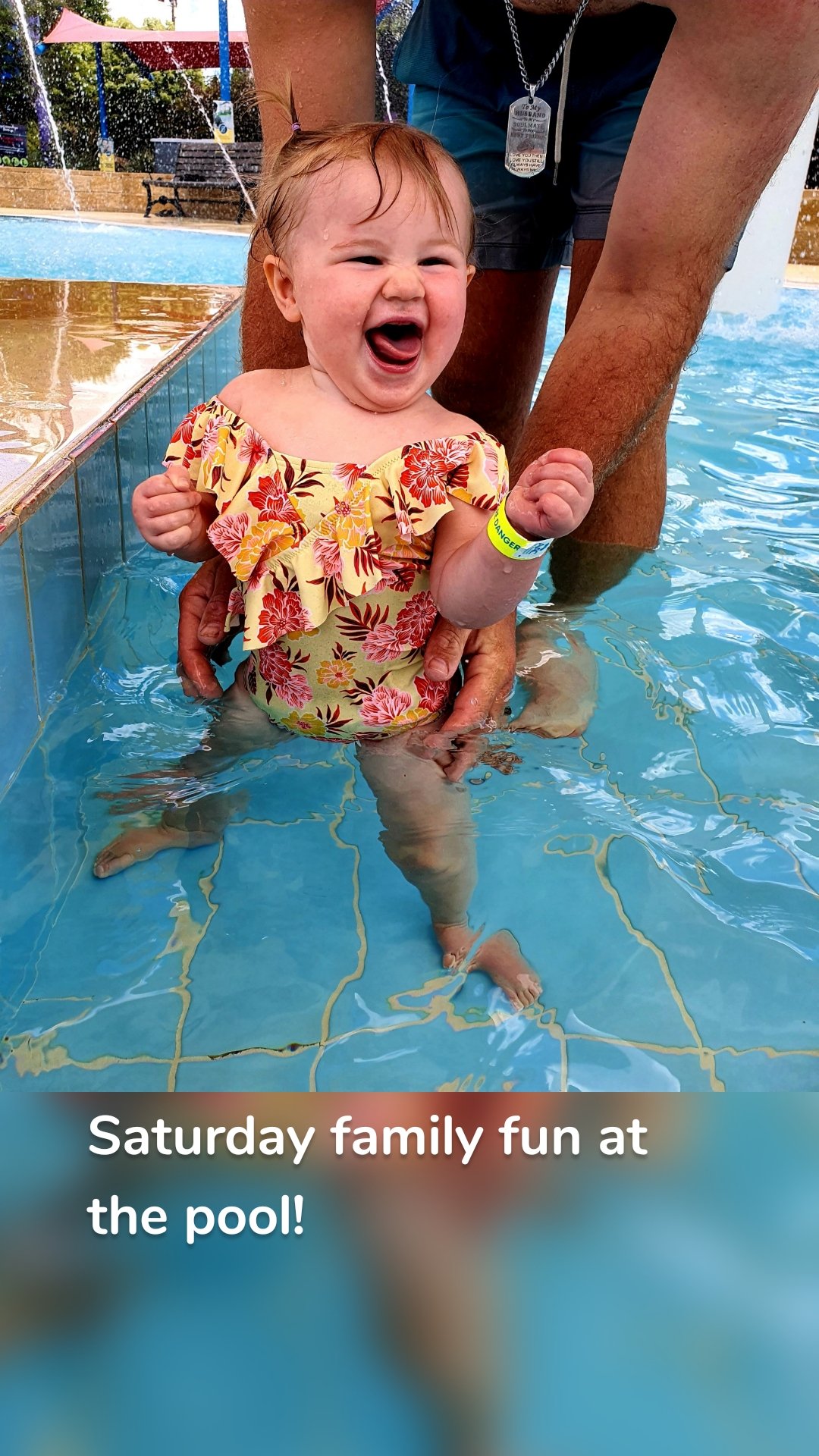 Saturday family fun at the pool!